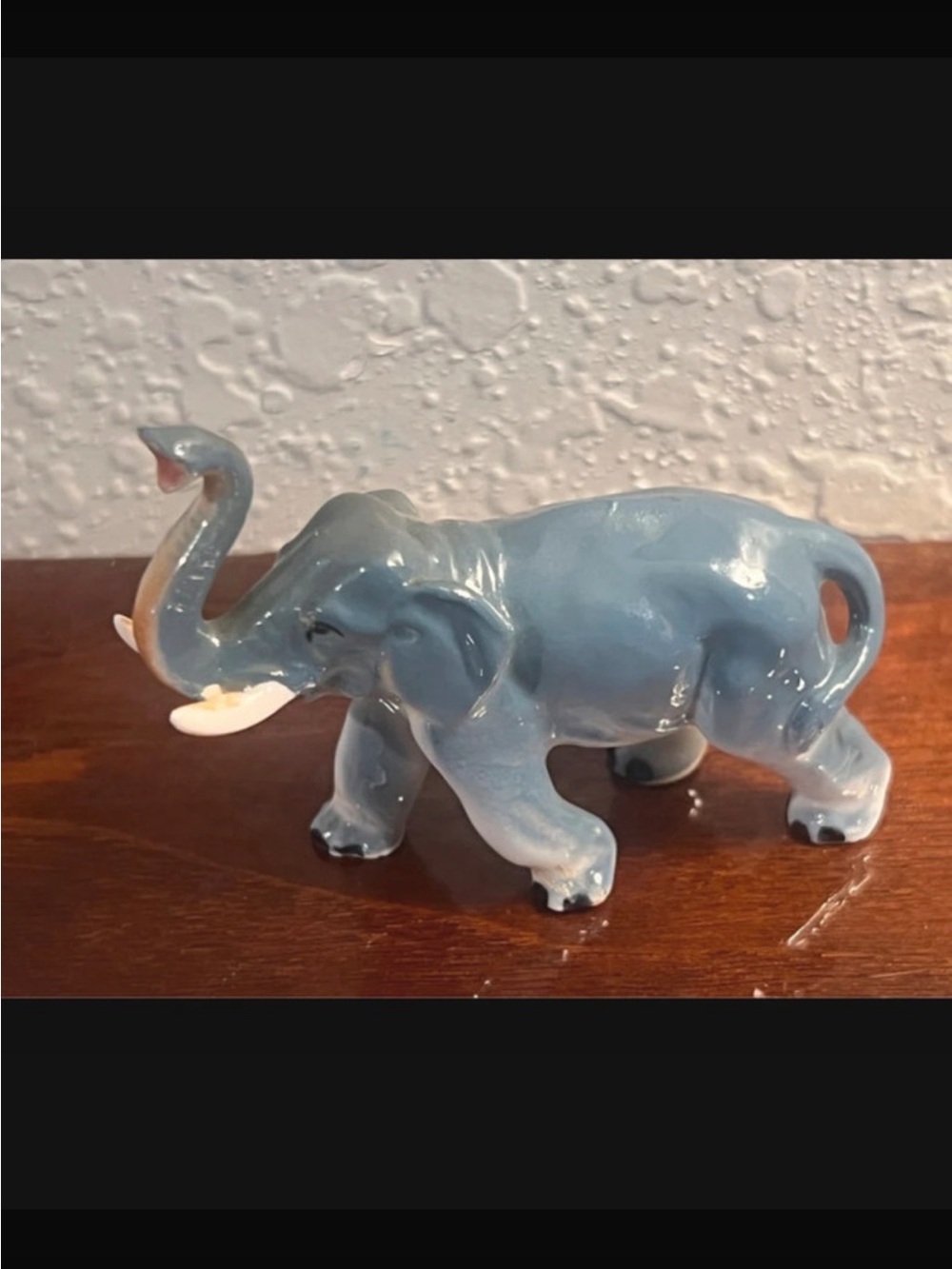 Vintage Miniature Bone China
Elephant Figurine